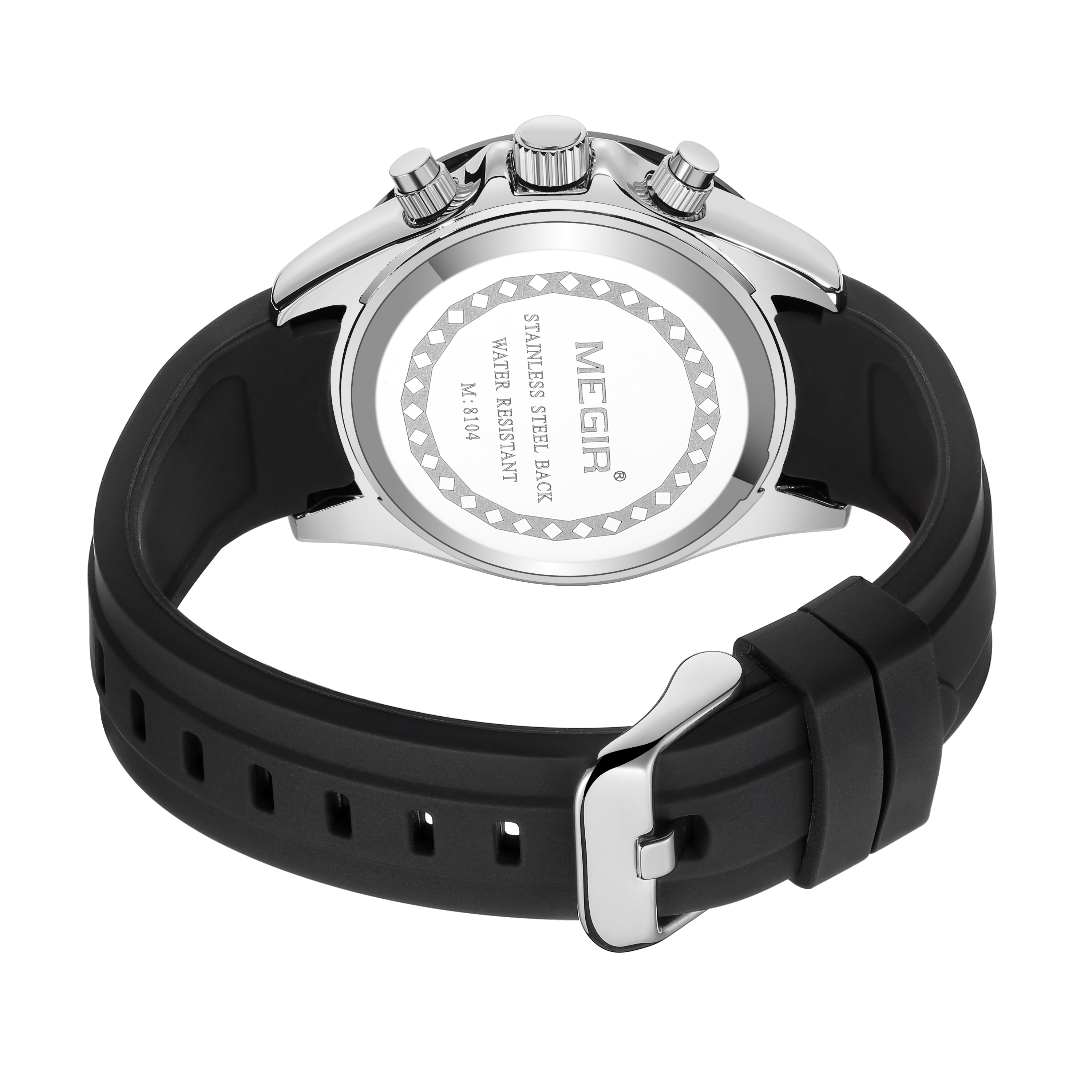Megir Speedster Rubber Silver - 4