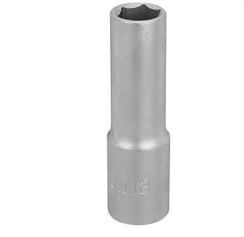 Lång Hylsa 6-kant76m 1/2 t 13mm