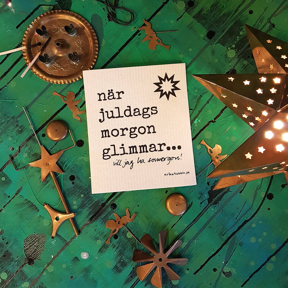 Erika Tubbin Disktrasa - Juldagsmorgon - 2