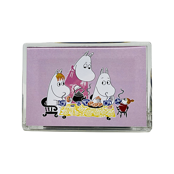 Mumin Magnet - Teaparty Rosa