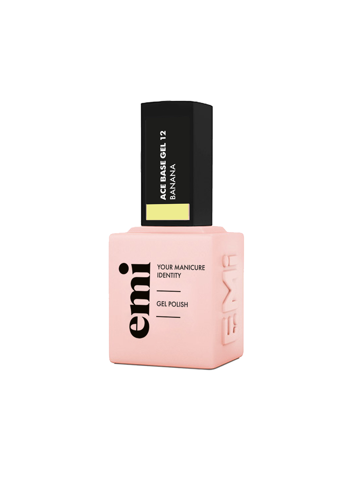 E.MiLac Ace Base Gel #12 Banana, 9 ml. - 3