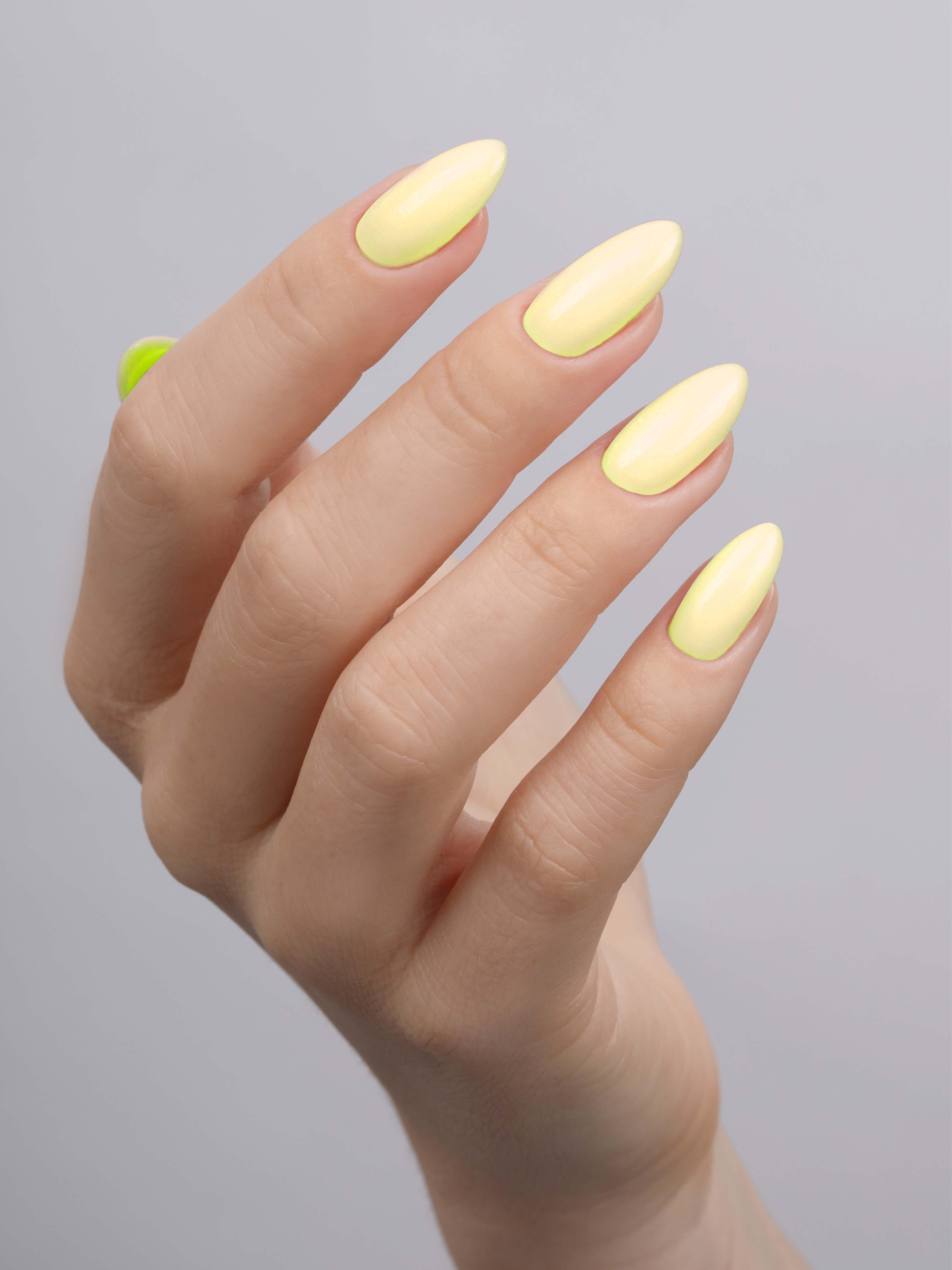 E.MiLac Ace Base Gel #12 Banana, 9 ml. - 2