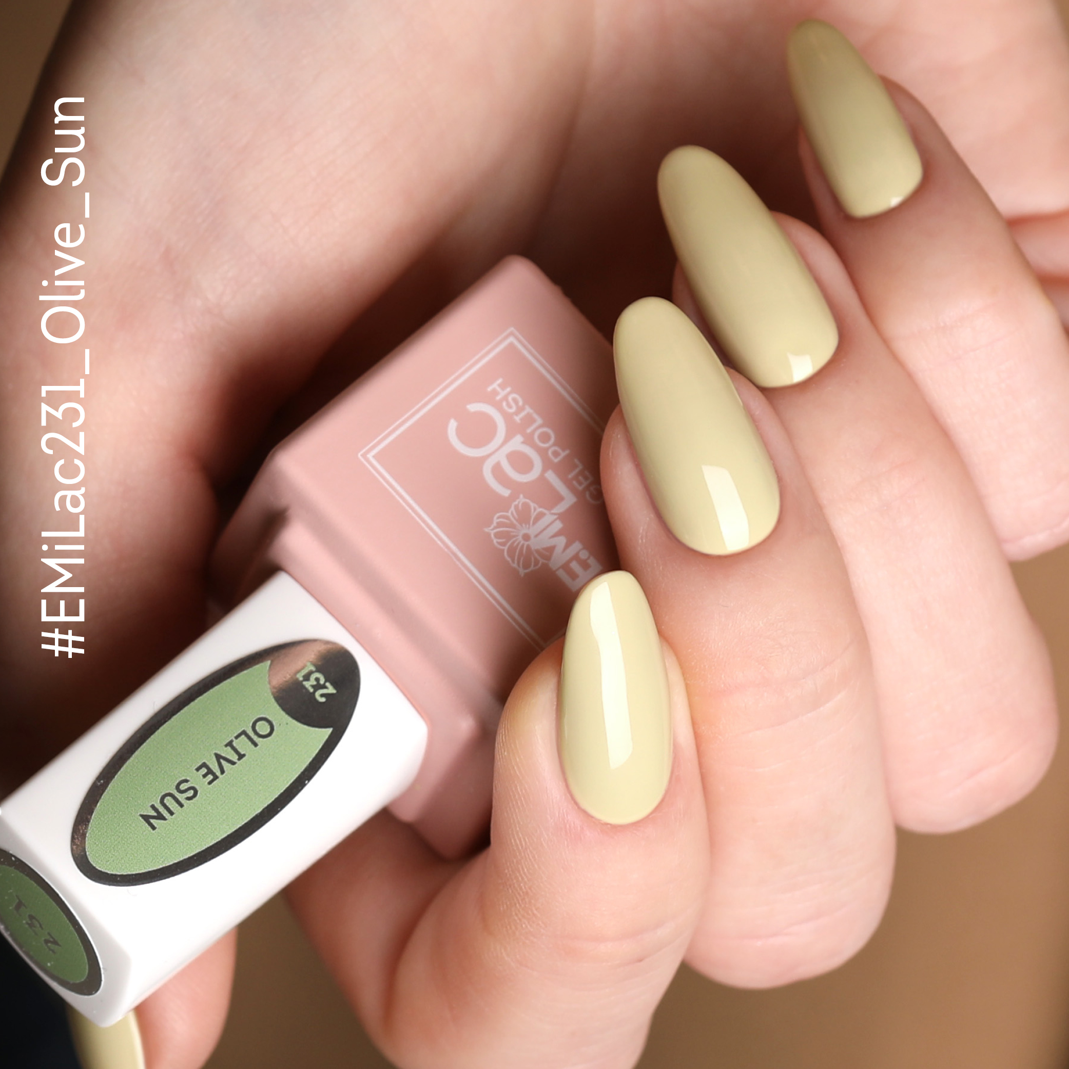 E.MiLac LM Olive Sun #231, 9 ml. - 3