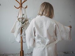 Mon & Amie Morgonrock "Claire" ur kollektionen BLANCHE