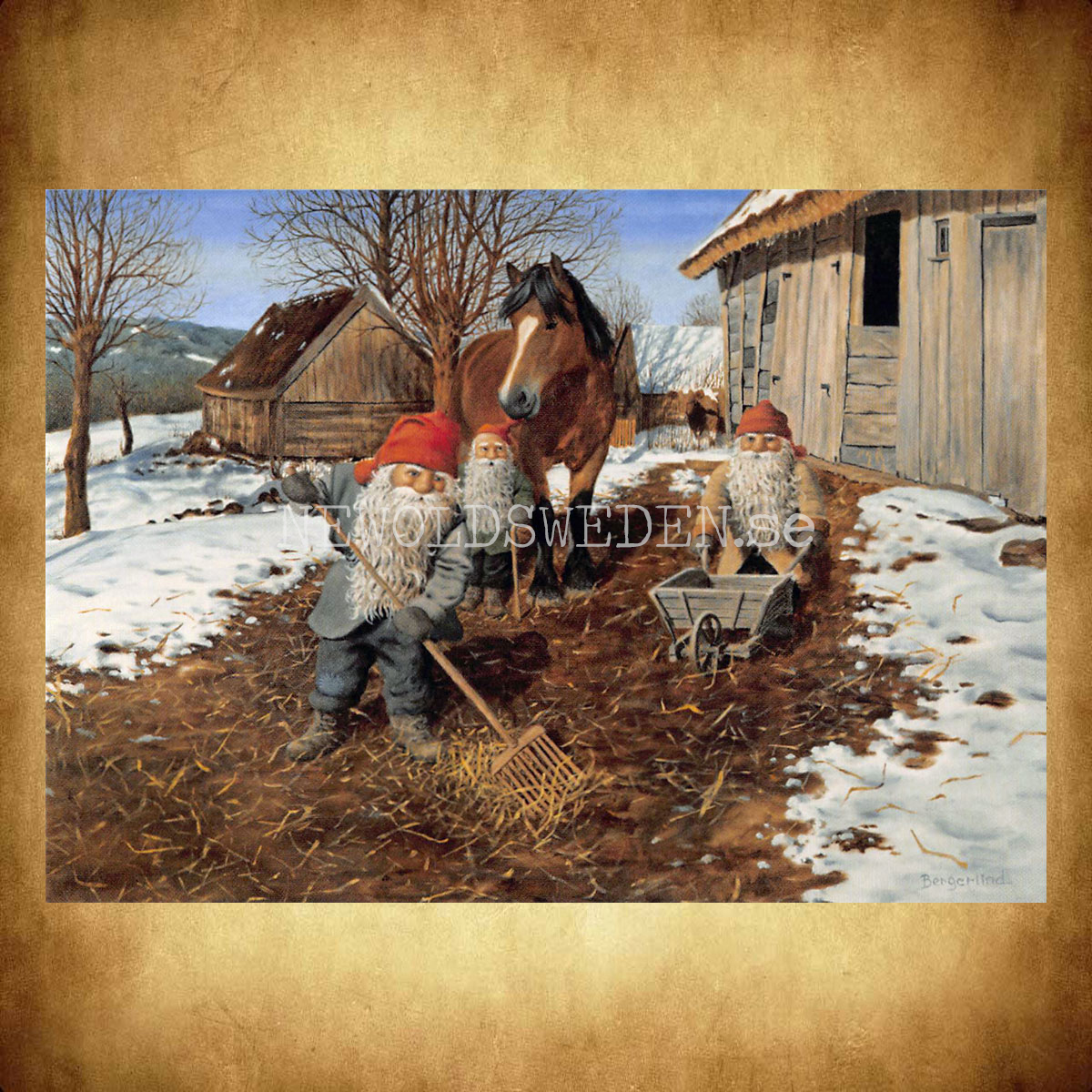 Stallbacken Vykort 582 Jan Bergerlind -  905 - 2