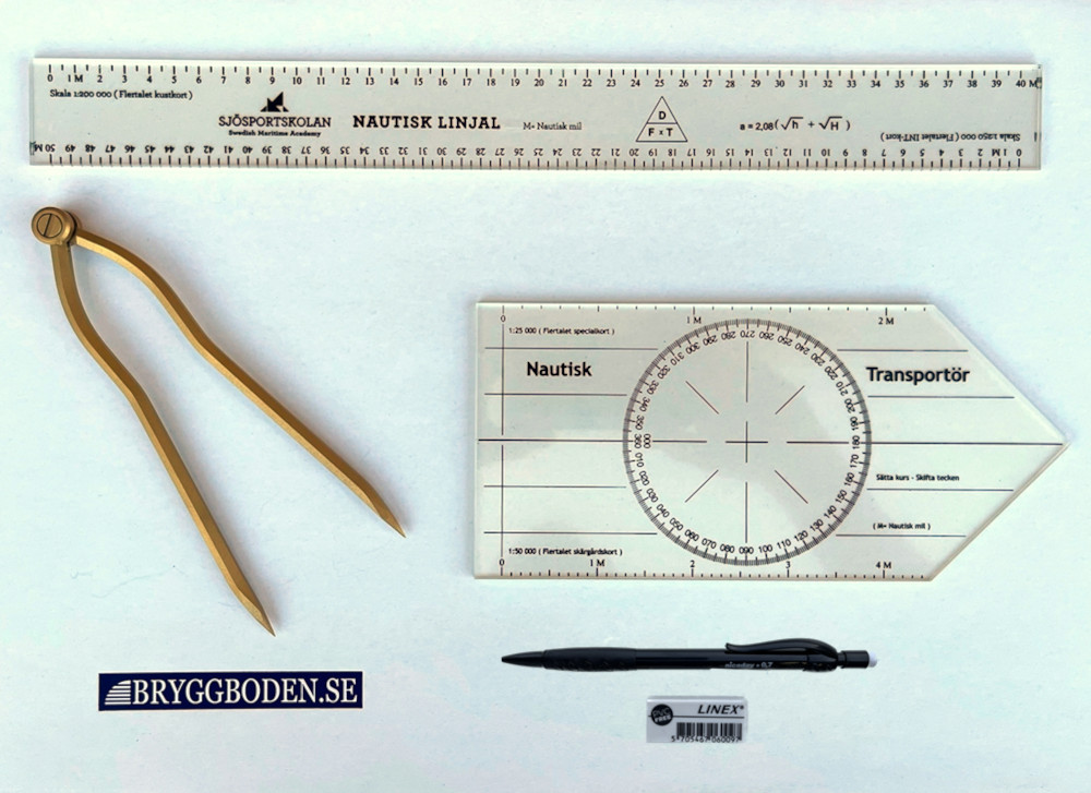 Bestickpaket "Segling Plus" - enhandspassare slut i lager