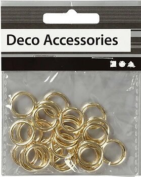  Guld o-ring- 15mm (25st)