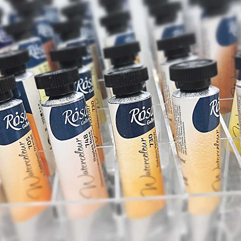 Rosa Gallery Watercolor Paint, 10 ml Metalimo i Malmö AB