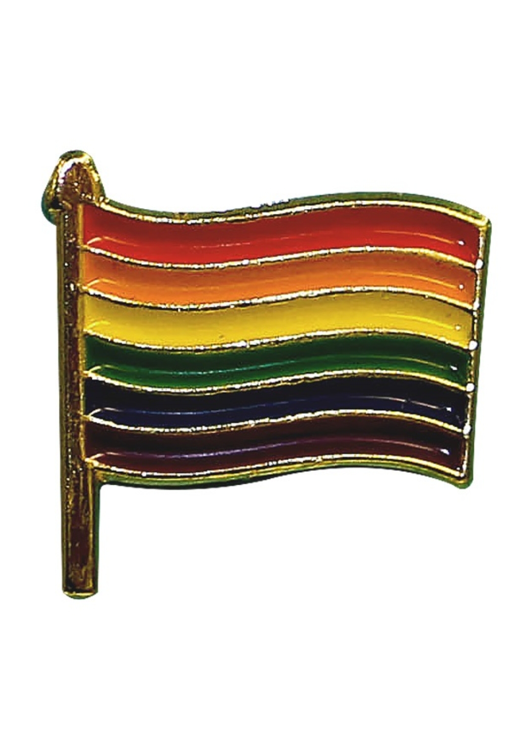 Pin - Vajande Pride flagga