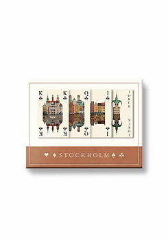 Spelkort Stockholm 2-pack - Martin Schwartz