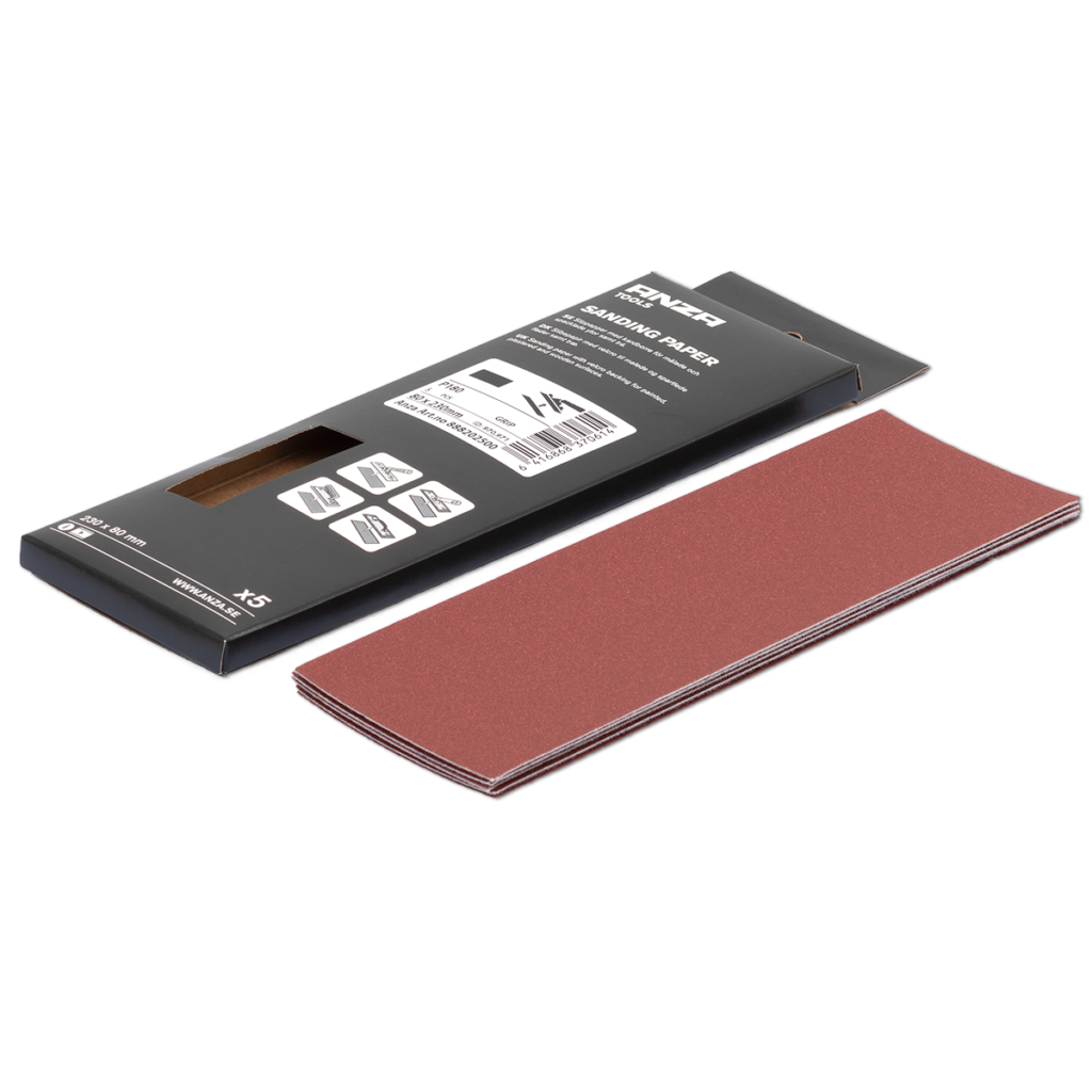 Slipremsa 80x230mm P120 5-Pack