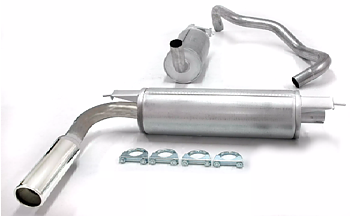 SPORTAVGASSYSTEM 2" (halvsats) VOLVO 240 B19/B21/B23