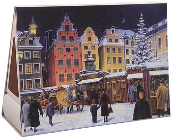 Tändsticksask Jan Bergerlind - Stortorget Julmarknad