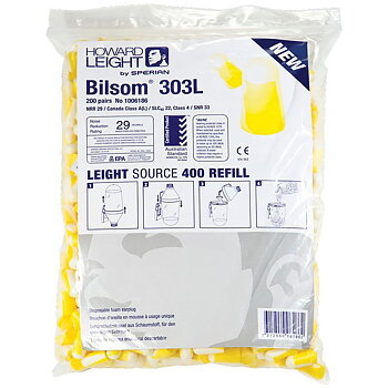 Skumproppar (refill) 200par Stl L