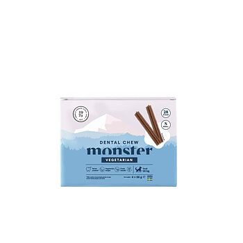 Monster Dental Chew Vegetarian Månadspack