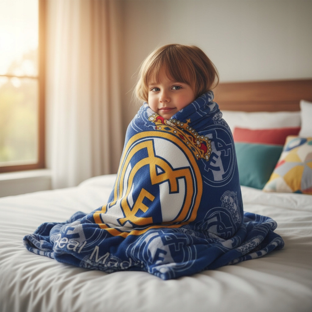 Real Madrid Filt Fleece 150cm - 2