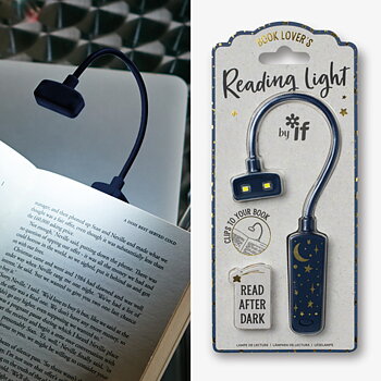 Book Lover's Reading Light : Moon & Stars - Snyggaste läslampan!