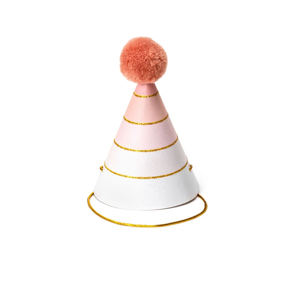 Party over here, set med 8 partyhattar - 4