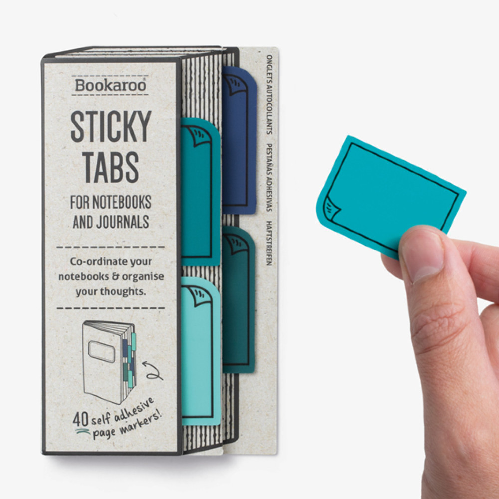1200 st Sticky Tabs Book Tabs, skrivbara genomskinliga bokmärken