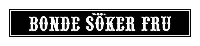 Dekal "Bonde söker fru"