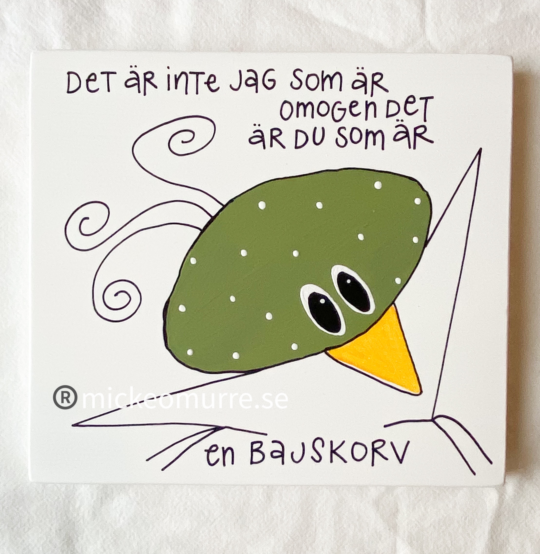 Det är inte jag som är omogen det är du som är en bajskorv 