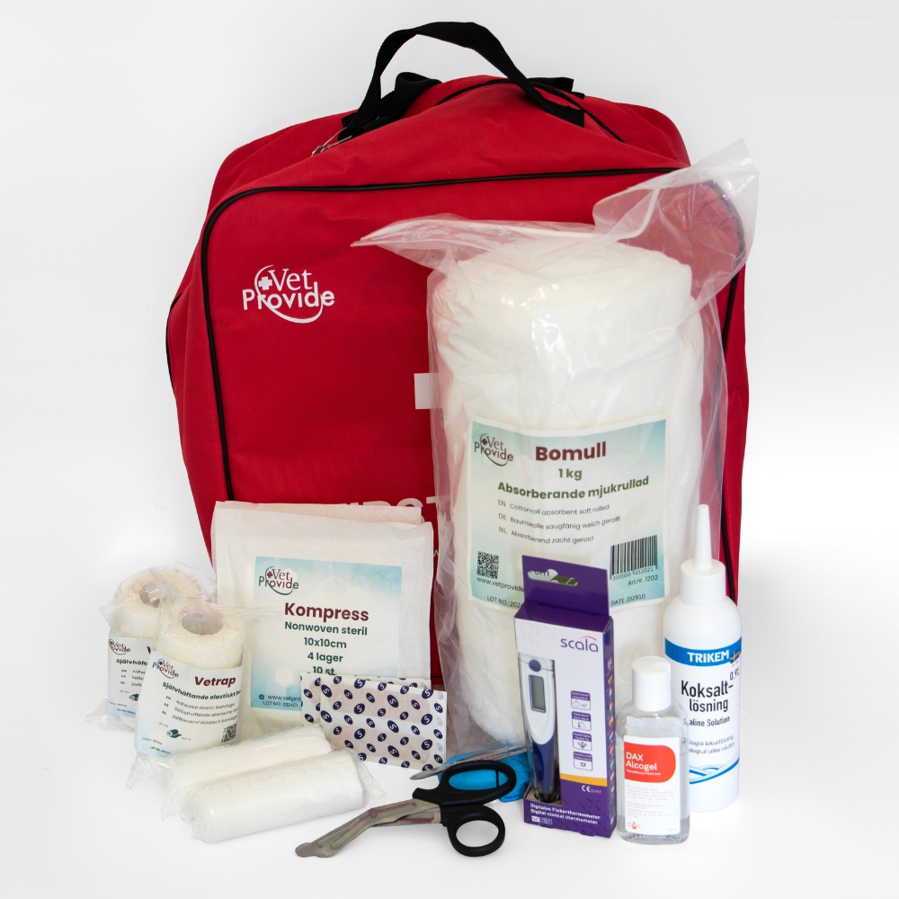 EHBO Tas Met Verbruiksartikelen VetProvide - 3
