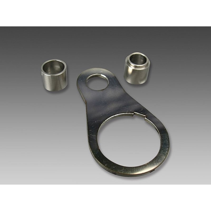 Ignition switch holder relocation bracket