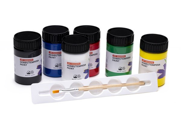 Hobby Tempera Acrylic Paint 6x60ml