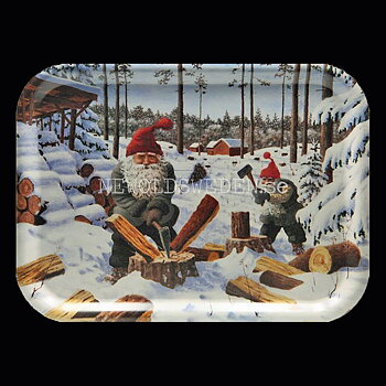 Vinterbrasan Bricka 27 x 20 cm Jan Bergerlind