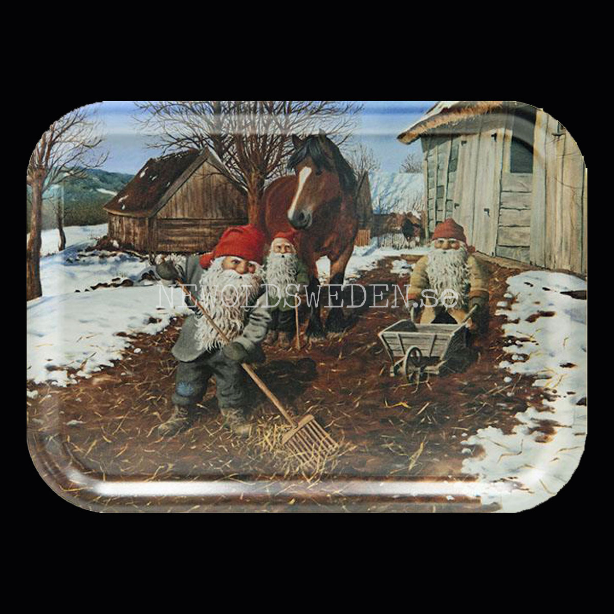 Stallbacken Bricka 27 x 20 cm Jan Bergerlind