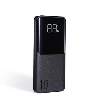 SiGN Super Charge LED Powerbank 10.000mAh, 22.5W - Svart