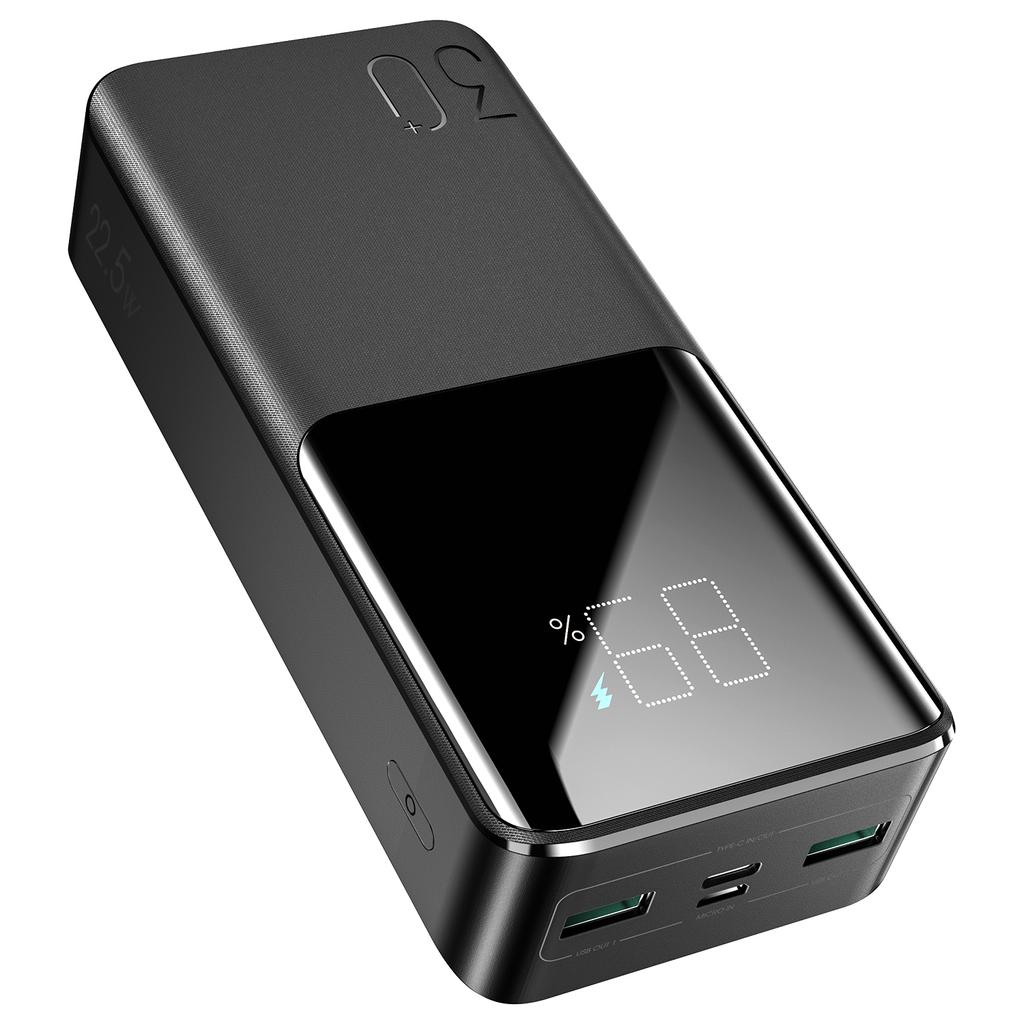 SiGN Super Charge LED Powerbank 30.000mAh, 22.5W - Svart - 3