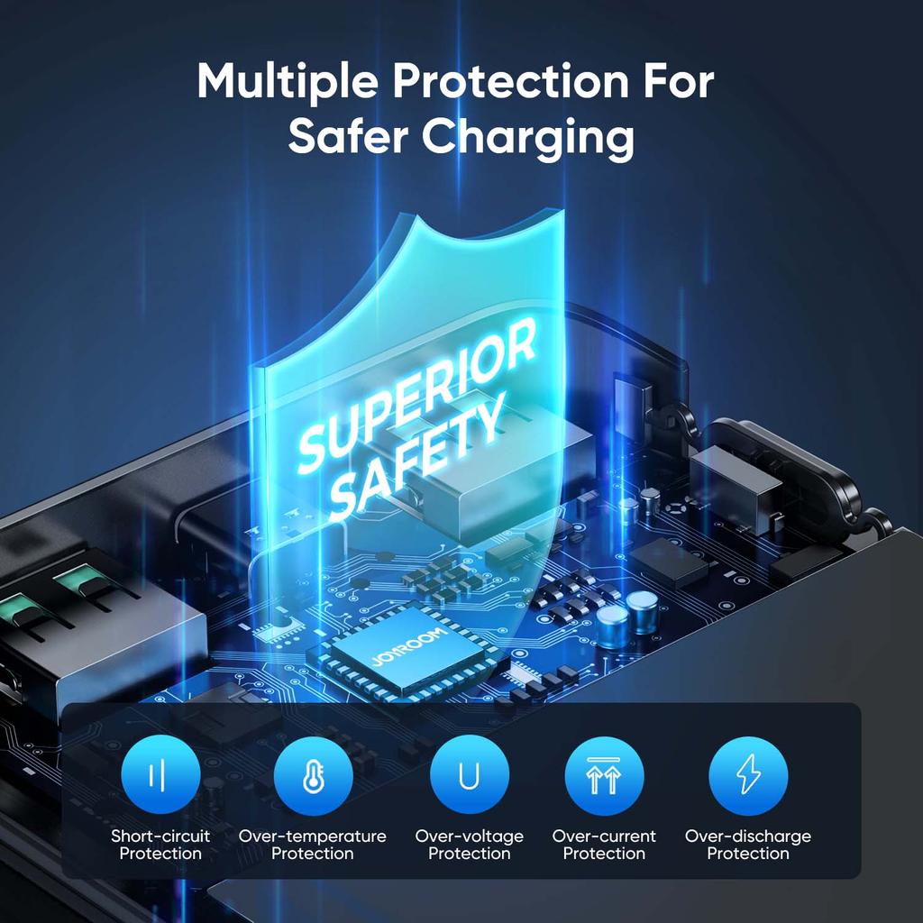 SiGN Super Charge LED Powerbank 30.000mAh, 22.5W - Svart - 4