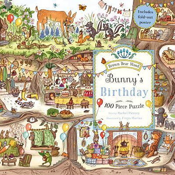 Bunny's Birthday Puzzle:  A Magical Woodland, 100-piece Puzzle