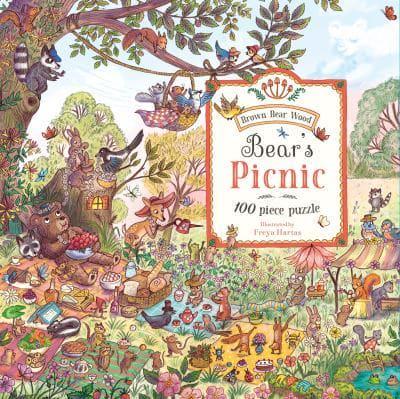 Bear's Picnic Puzzle A Magical Woodland, 100-Piece Puzzle