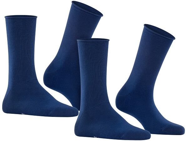 2-Pack Falke Happy Blå, Dam