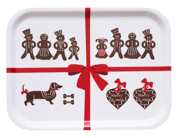  Bricka med pepparkakor