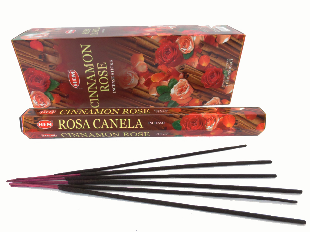 Cinnamon (Kanel) / Rose  Rökelse av HEM