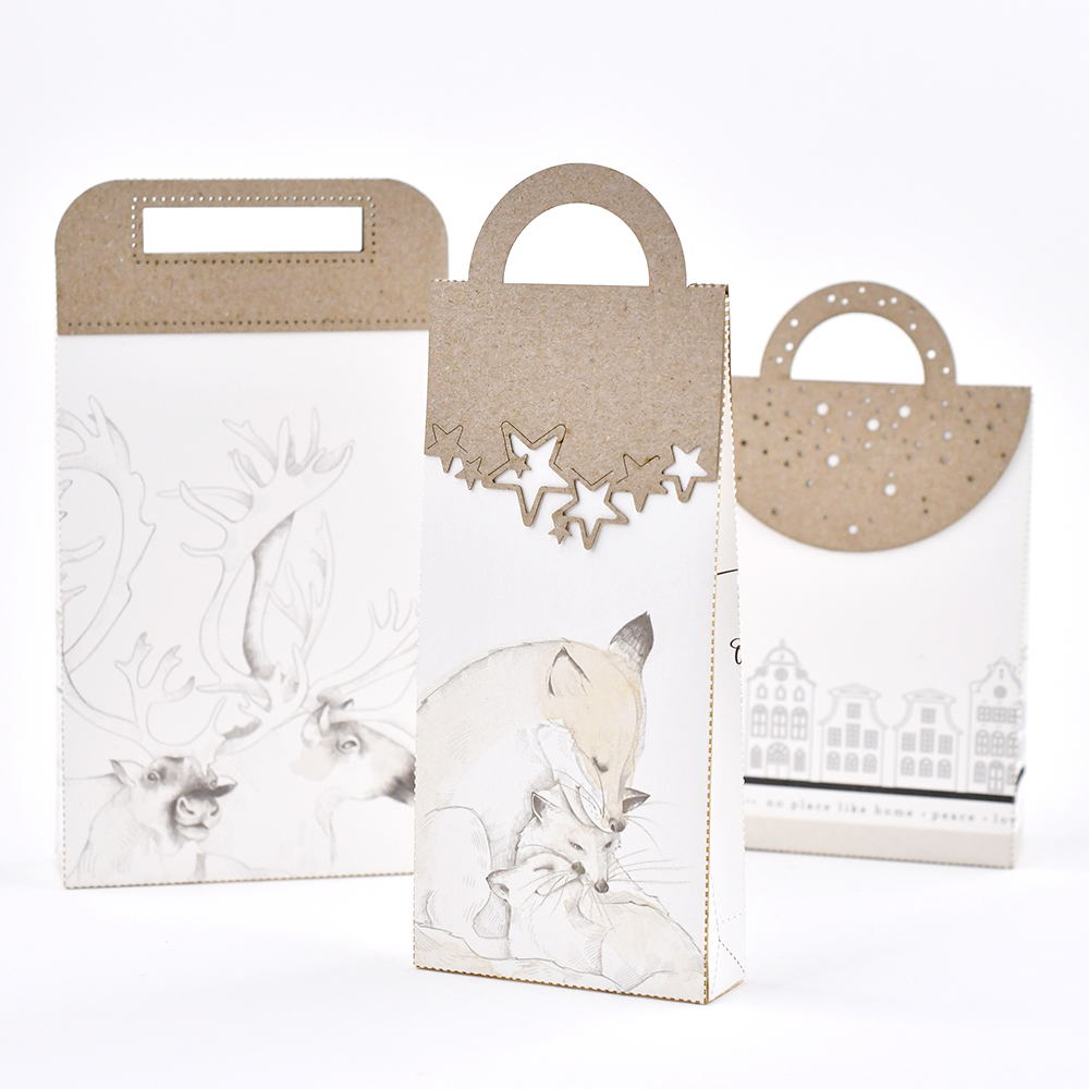 ALEXANDRA RENKE -Bundle 'Die Bag Handle Stars and instructions' EN - 2