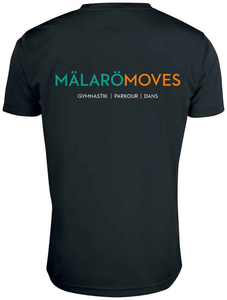 T-shirt funktionsmaterial, MälaröMoves, Juniormodell - 2