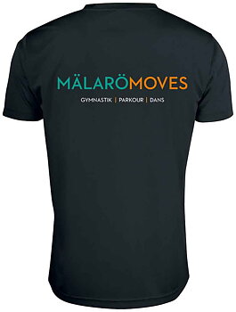 T-shirt funktionsmaterial, MälaröMoves, Herrmodell