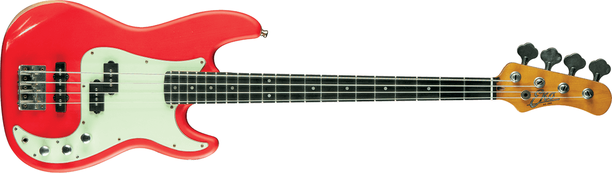 EKO VPJ280V Relic red Jazzbas 