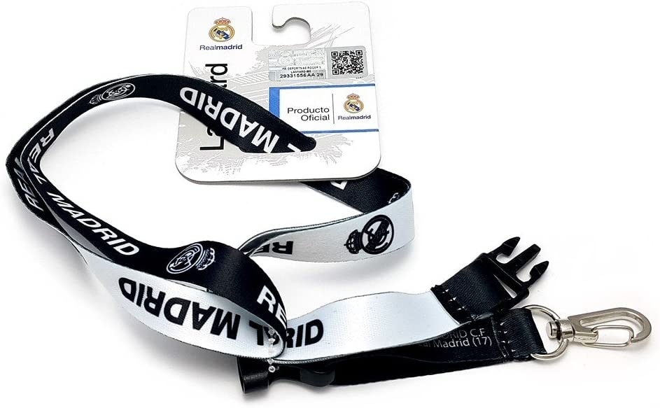 Real Madrid Nyckelband Svart-Vit