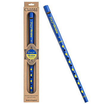 Clarke Original Tin Whistle D – Play For Ukraine