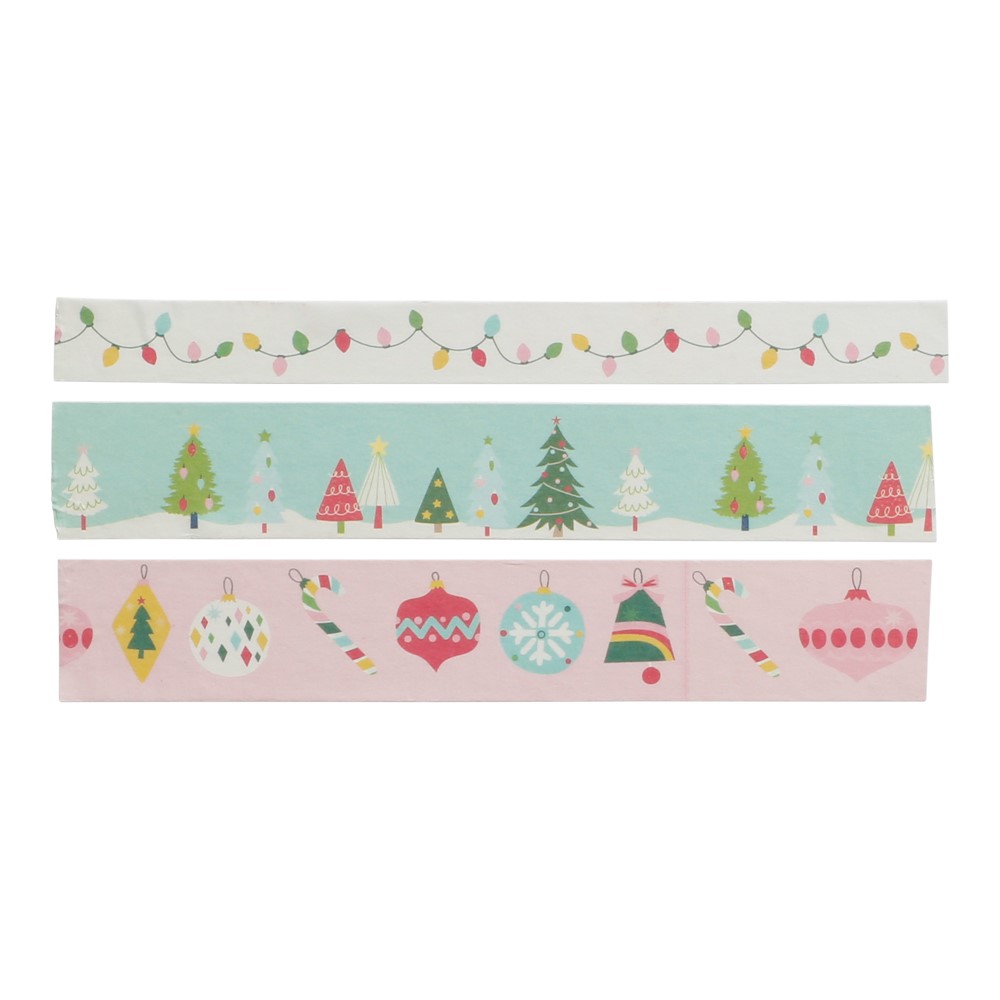 Christmas tape Pastel 3 rolls - 2