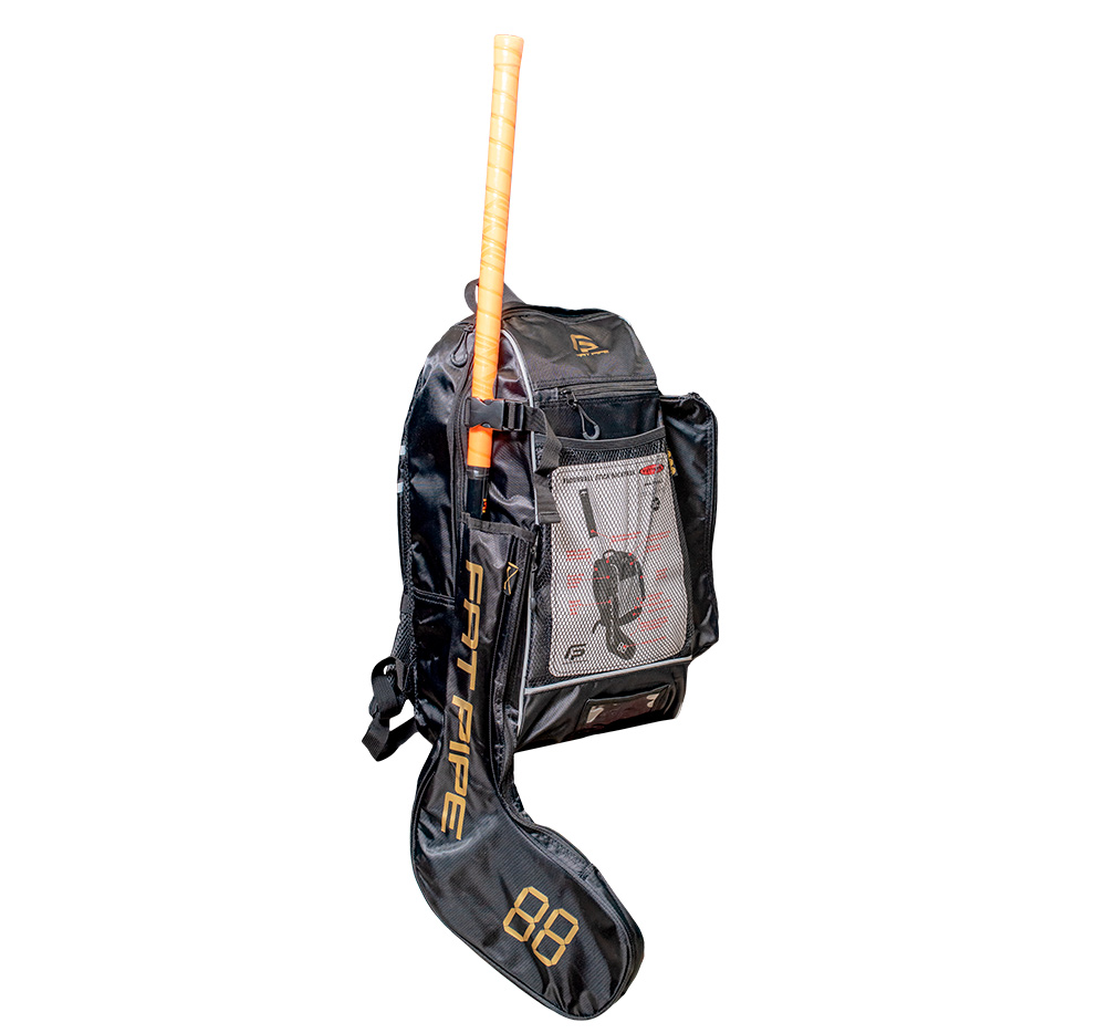 Fat Pipe Lux Stick Backpack black/gold