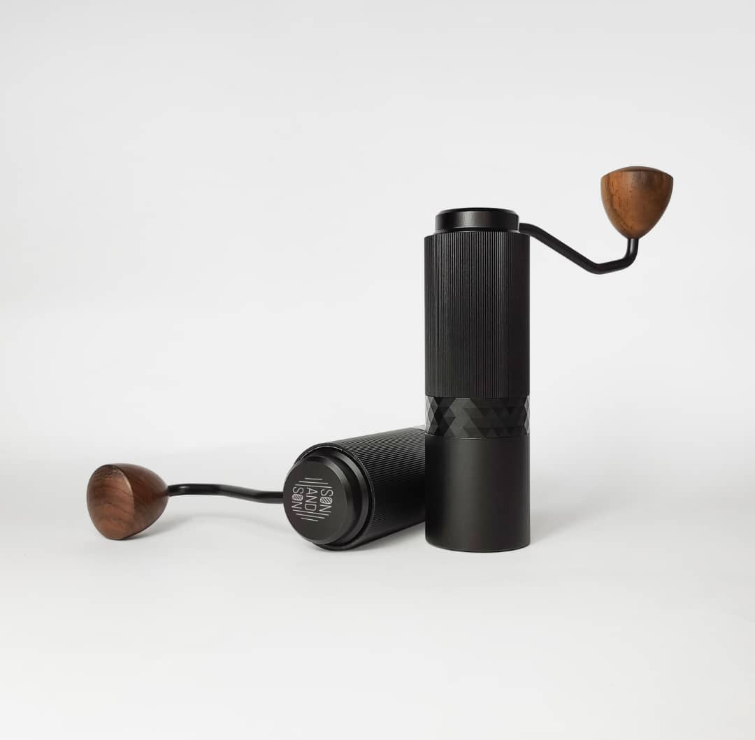Son & Son Coffee grinder professional KM2 Svart handkvarn