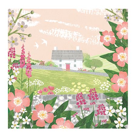 Briard, Greeting Card