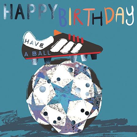 Football, Greeting Card