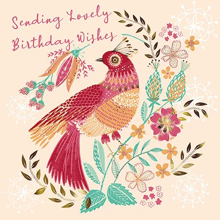 Bird, Greeting Card